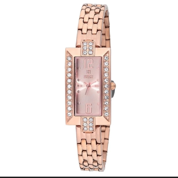 NIB🔥Invicta Montres Prestige Rose Gold Austrian Crystals Quartz Watch💘